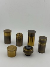 Vintage microscope objectives - microscope,