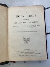 The Holy Bible Leather Cover