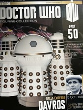 DOCTOR WHO Figurine Collection MAGAZINE ONLY Part 50 DALEK EMPEROR DAVROS