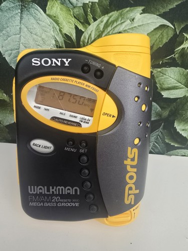 Vintage sony sports - sports, yellow