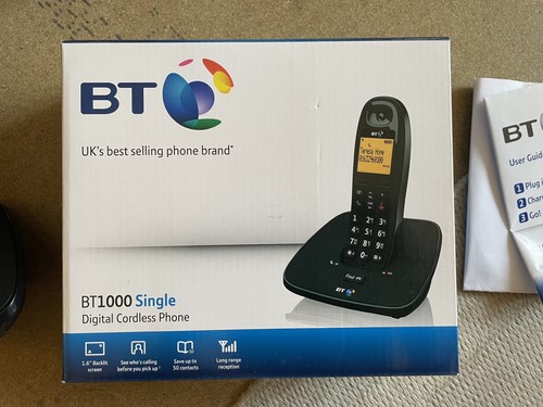 1000 cordless phone single - bt,