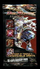 x2 2005 Duel Masters TCG Stomp-A-Trons Invincible Wrath | Sealed Booster Pack 