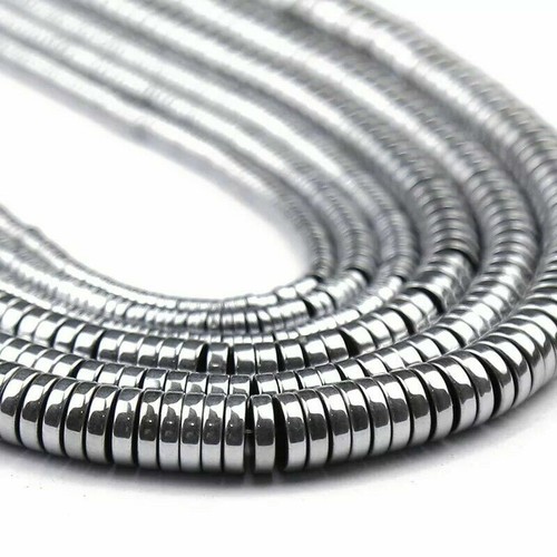 Stone hematite beads 50pcs - stone,