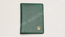 100% Genuine Vintage Rolex Submariner Green Papers Wallet 1980's - Ref 100.00.41