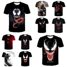 Kids Adults 3D Venom T-shirt