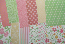 12x Dovecraft  scrapbook paper