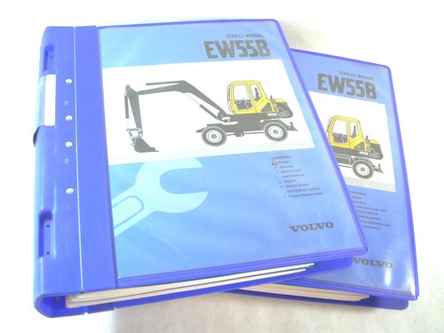Volvo ew55b excavator - volvo, tractor