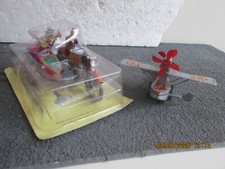 RBA  FABBRI  TIN  MOTORBIKE & SIDECAR + AEROPLANE  WITH WIND UP KEYS   see des.