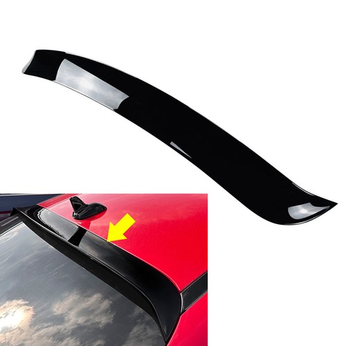 Rear roof spoiler wing glossy - spoiler,