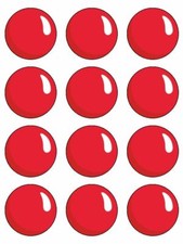12x comic relief red nose - nose, day