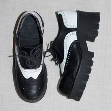 RARE JOE SANCHEZ CHUNKY PLATFORM WINGTIP LACE UP BROGUES UK6 / EU 39 / US 9