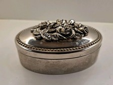 Vintage Silver Plate Flower