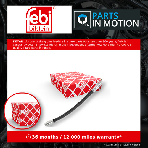 Brake hose rear outer - brake,