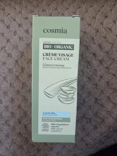 Organic face cream - cream, 98%