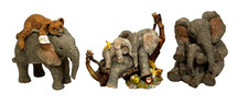 Tuskers 3 x Elephant Ornaments