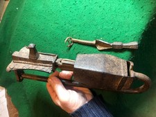 C17th antique iron lock or