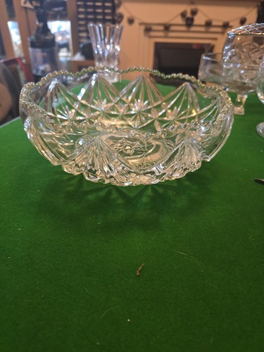 Large cut glass fruit - large,
