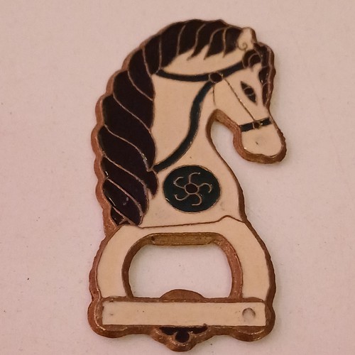 Antique greece horse enamel - antique,