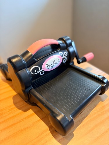 Sizzix big shot - shot, manual