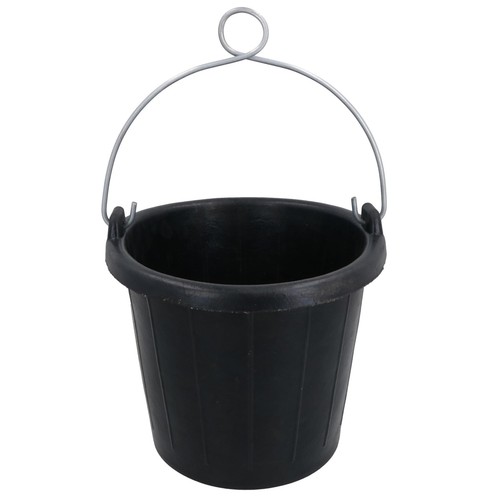 Tough rubber bucket - tough, flexible