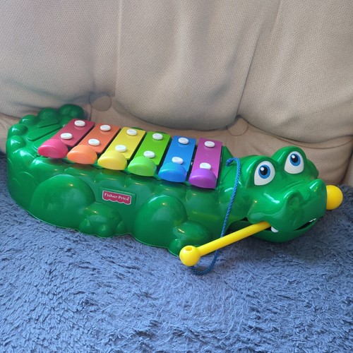 Vintage fisher price crocodile - fisher,
