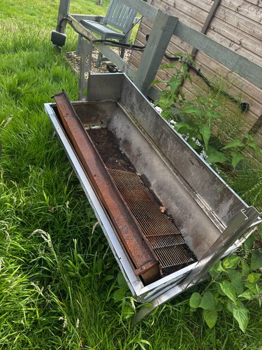 Charcoal hog roast and spit - roast,