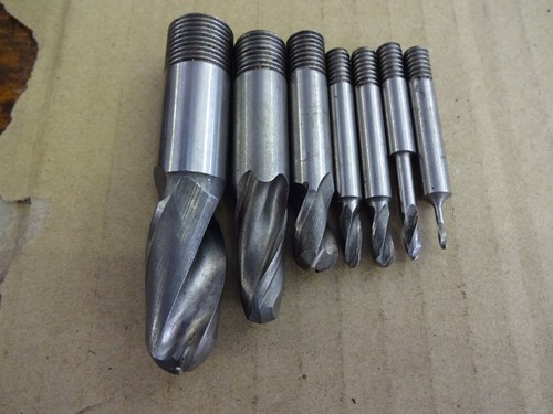 Ball nose cutters slot - , drill