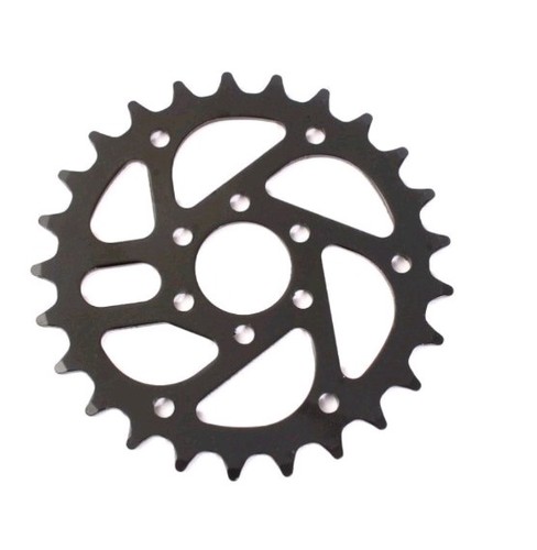 Khe 25t black sprocket - black, no