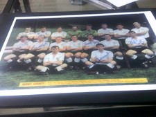 DERBY COUNTY   SIGNED TEAM