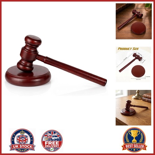 Elegant handcrafted gavel set - gavel,