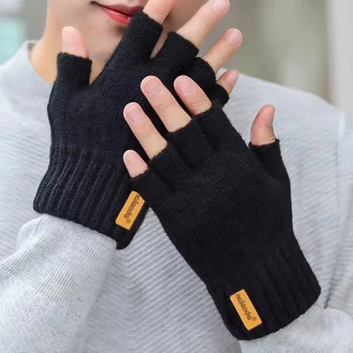 Thermal fingerless gloves - fingerless,