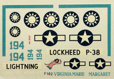 Decals | 1:72 Lightning