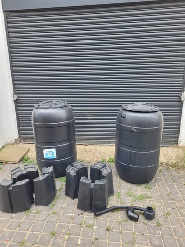 210 litre large black - 2x,