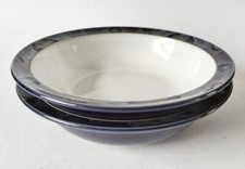 Denby Baroque Rimmed Bowls X 2