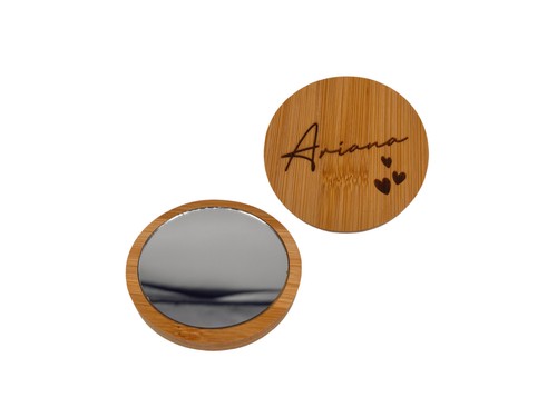 Personalised engraved bamboo