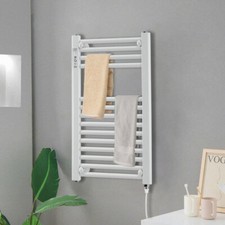 Wall Mounted Electric Heated Towel Rail Multi-Bar Prefilled Warmer Towel Racks