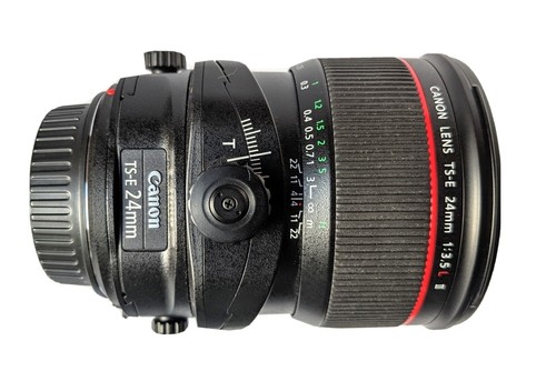 Canon 24mm 5 ii l - ts-e, ts