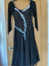 Black Ballroom/latin dress