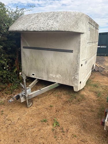 Car trailer enclosed body - car,