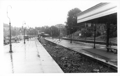 Caterham train station - train,