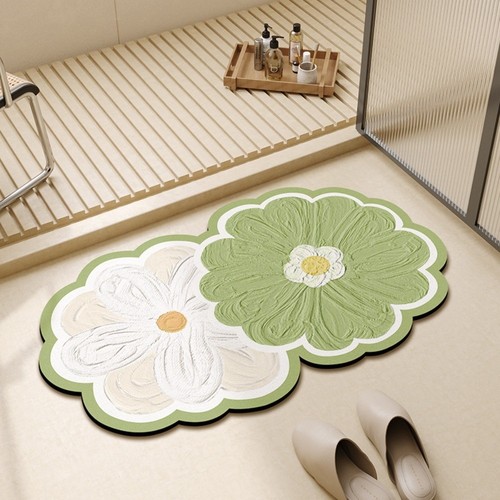 Non slip diatomite bathroom - diatomite,
