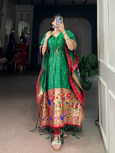 Intricate paithani woven - intricate,