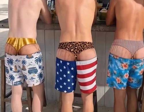 Mens funny optical illusion - funny,