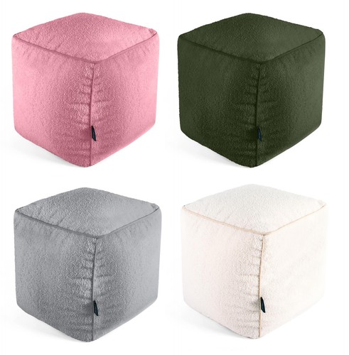 Teddy boucle square - teddy, cube