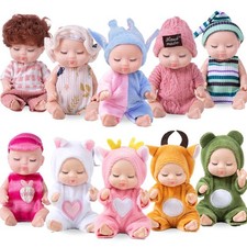 10 Pcs Mini Baby Dolls,Cute
