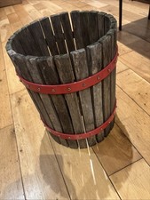 Vintage Hardwood Barrel Style