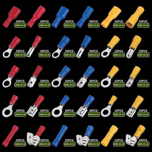 280pcs assorted electrical - 280pcs,