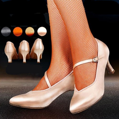 Ladies satin closed - closed, tango