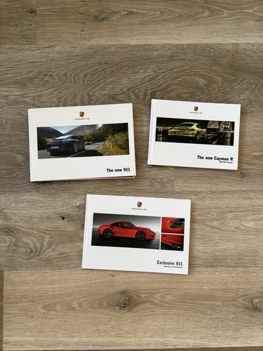 Porsche hardcover brochure - porsche,