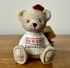 HARRODS NOAH 2024 RESIN CHRISTMAS BEAR SITTING OR STANDING TREE DECORATION. BNWT